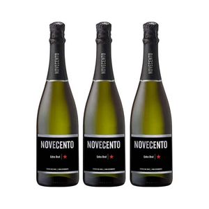 Pack Novecento Extra Brut 750ml x3