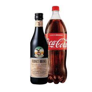 Fernet Branca 750ml + Coca Cola 1.5 Lts